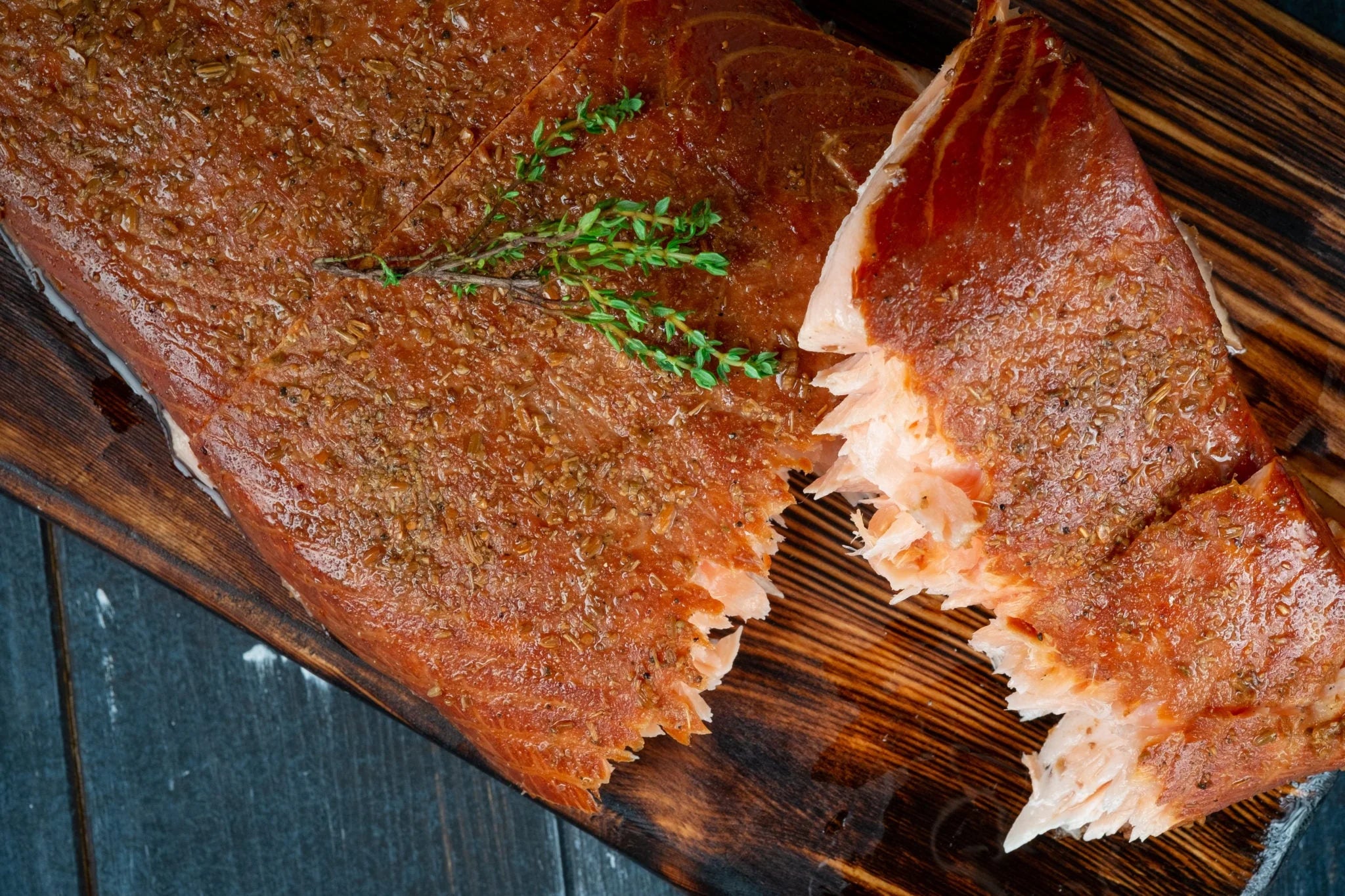 Smoked salmon