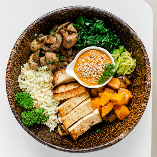Bbq Tofu rice bowl