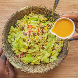Chipotle Guacamole Salad