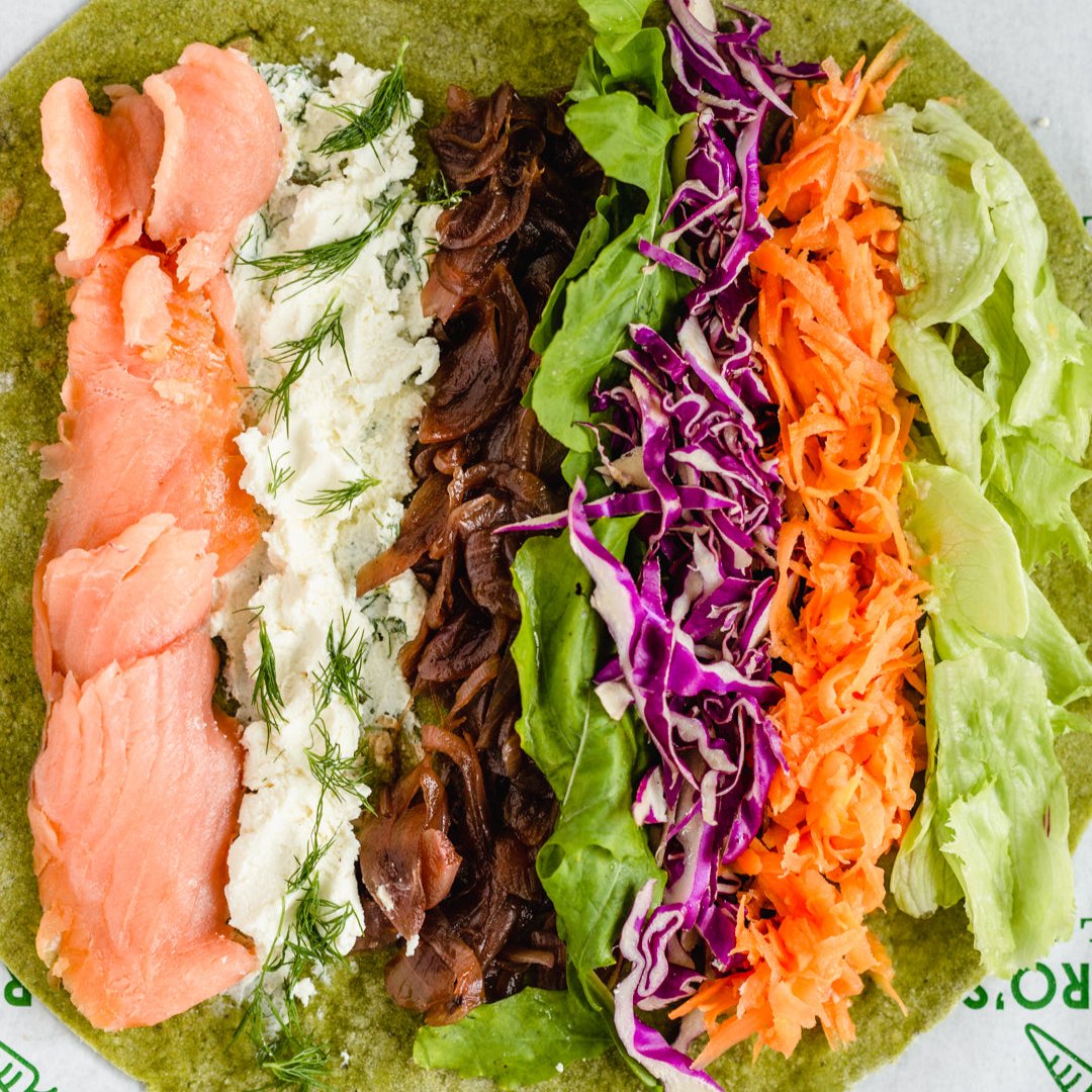 Smoked Salmon Wrap