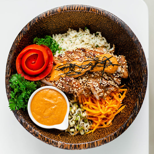 Sweet Bbq Chicken Rice Bowl